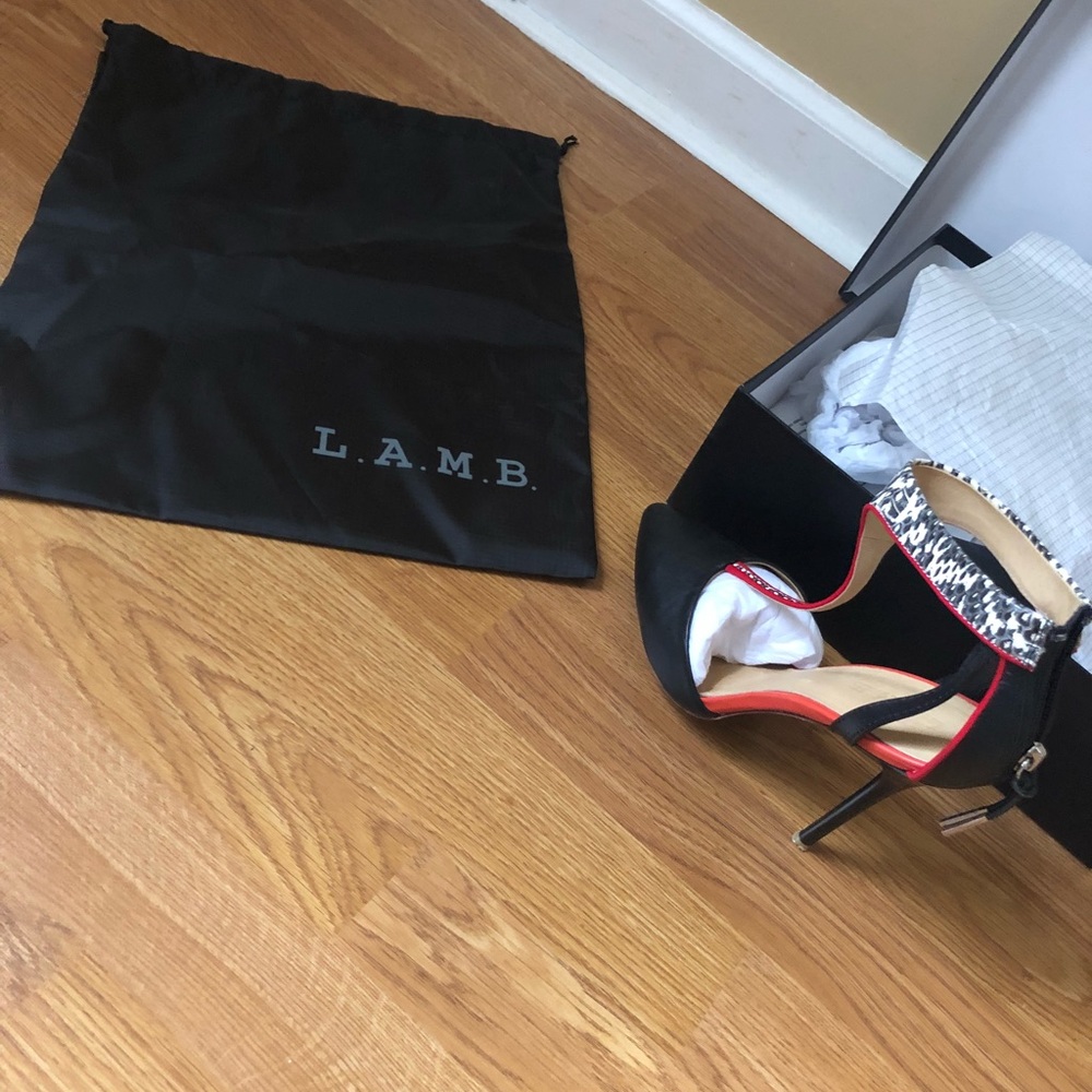 NICE heels by L.A.M.B. size 10